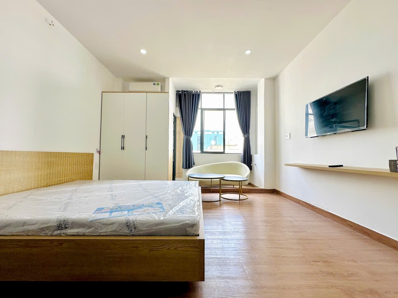 Phòng trọ Studio 30m2 tại ĐH Home Lê Văn Sỹ - Phú Nhuận - Phòng ngủ