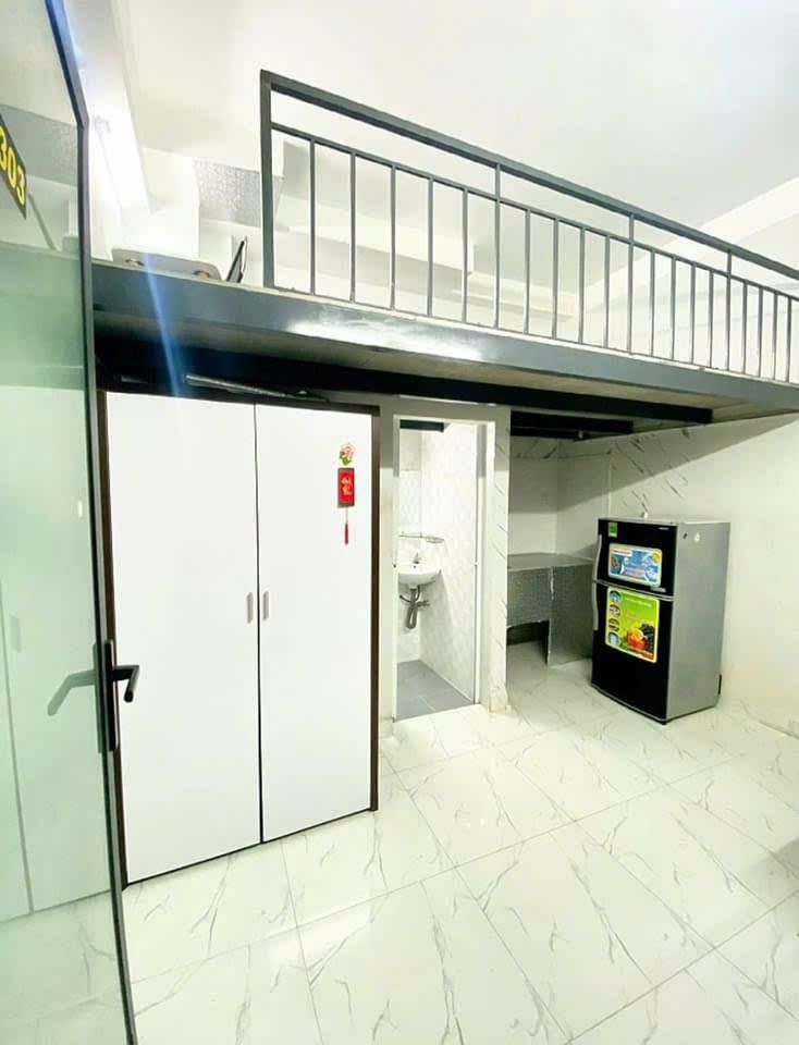 Phòng trọ Duplex 20m2 tại HI House Trịnh Đình Trọng - Tân Phú - Phòng ngủ