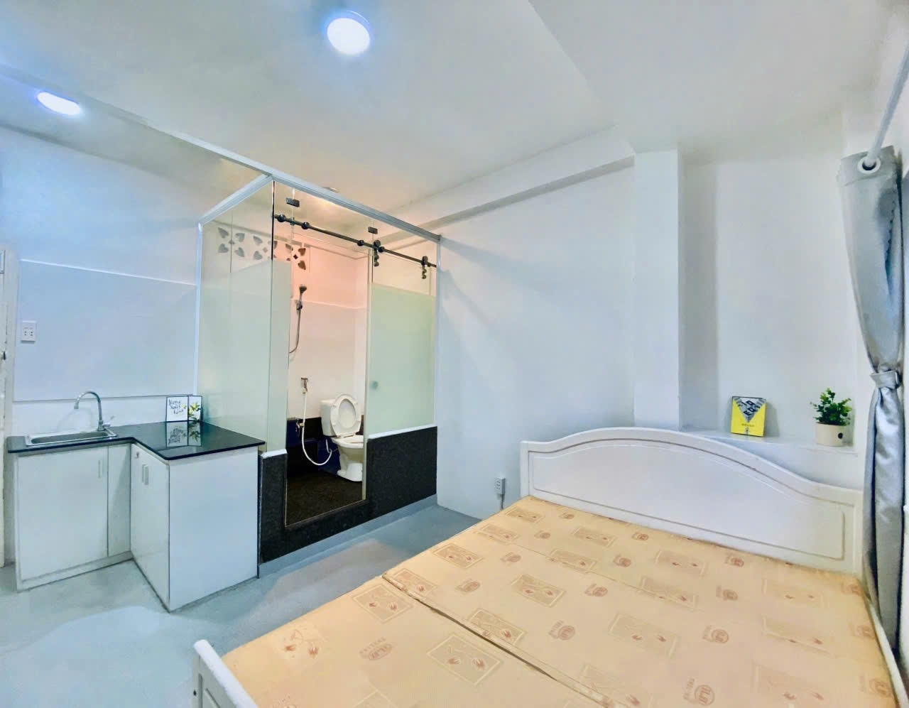 Phòng trọ Studio 25m2 tại TD House Phan Văn Hân - Bình Thạnh - Phòng ngủ