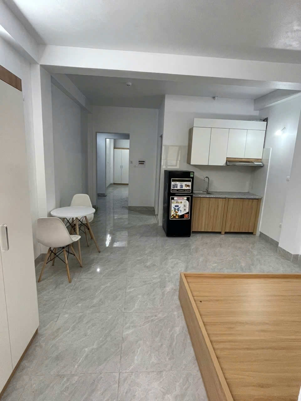 Phòng trọ Studio 28m2 tại TN Room Cầu Diễn - Bắc Từ Liêm - Phòng bếp