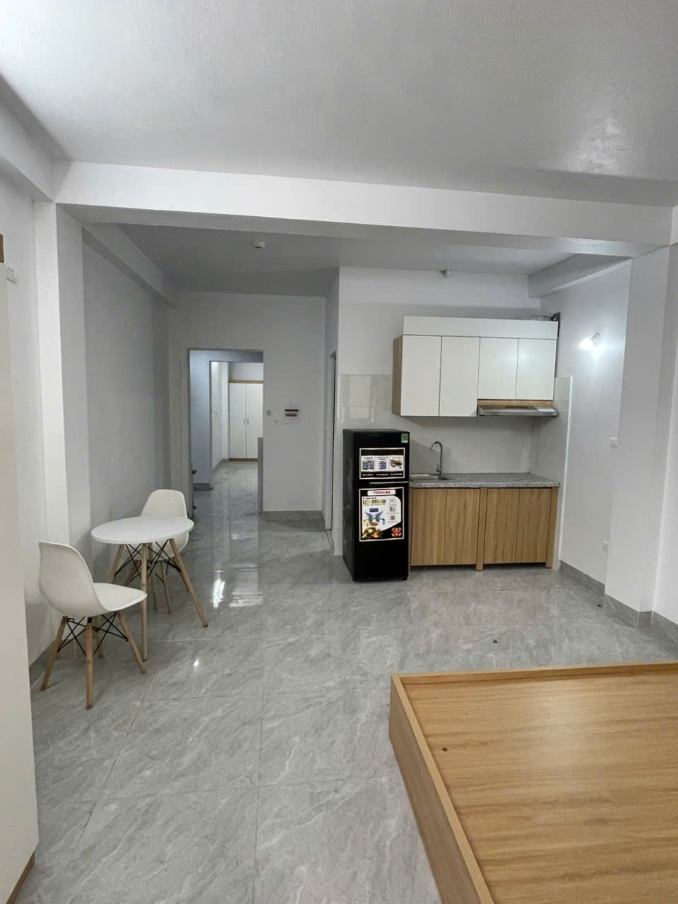 Phòng trọ Studio 28m2 tại TN Room Cầu Diễn - Bắc Từ Liêm - Phòng bếp