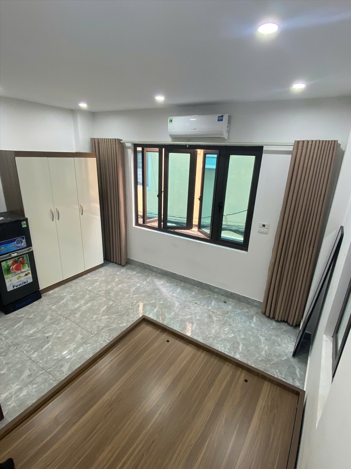 Phòng trọ Studio 27m2 tại DreamHouse Mỹ Đình - Nam Từ Liêm - Phòng ngủ