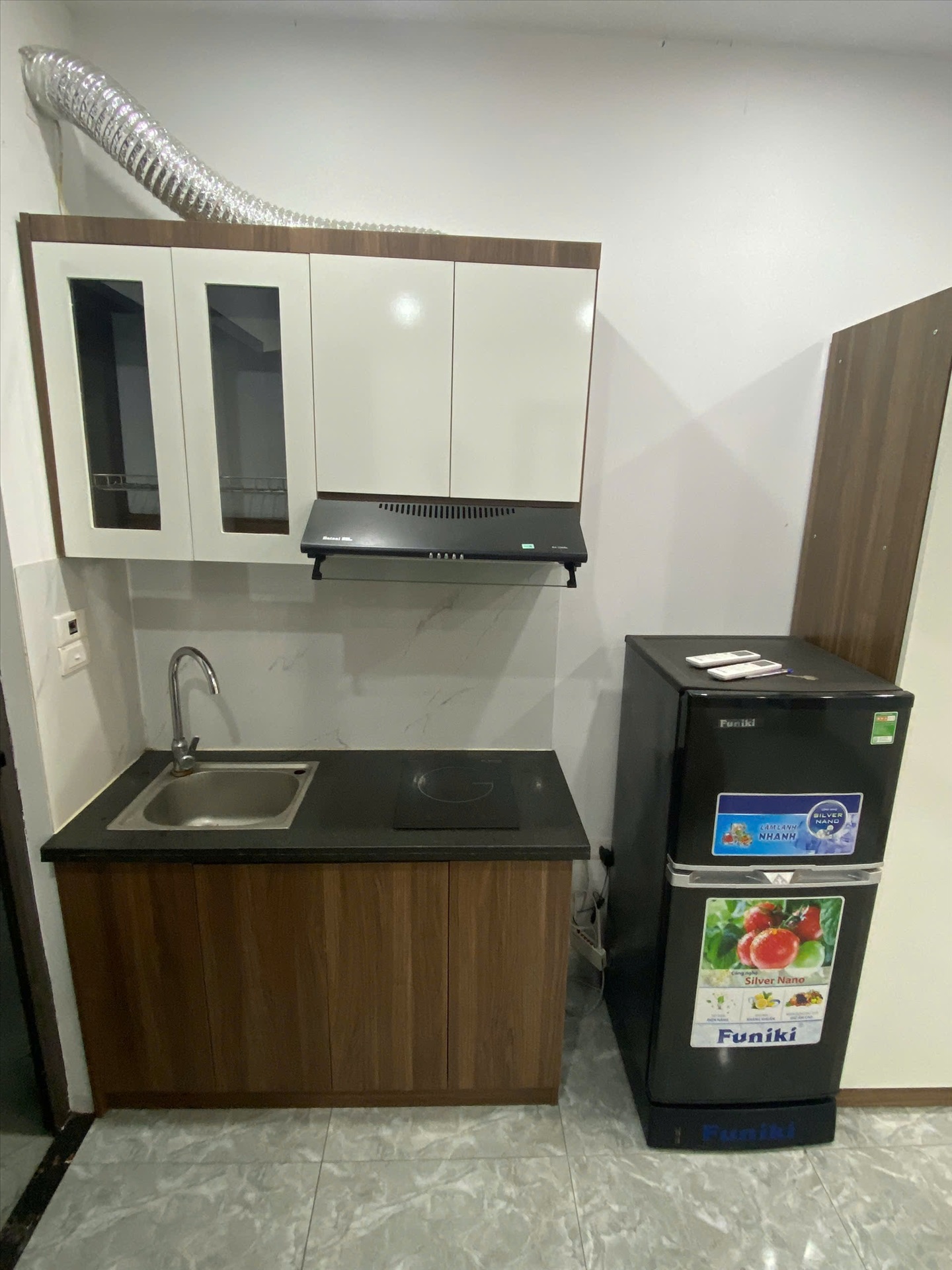 Phòng trọ Studio 27m2 tại DreamHouse Mỹ Đình - Nam Từ Liêm - Phòng bếp