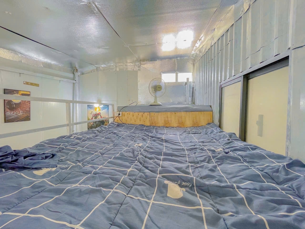 Phòng trọ Duplex 25m2 tại H2 Home Phan Văn Trị - Bình Thạnh - Phòng ngủ
