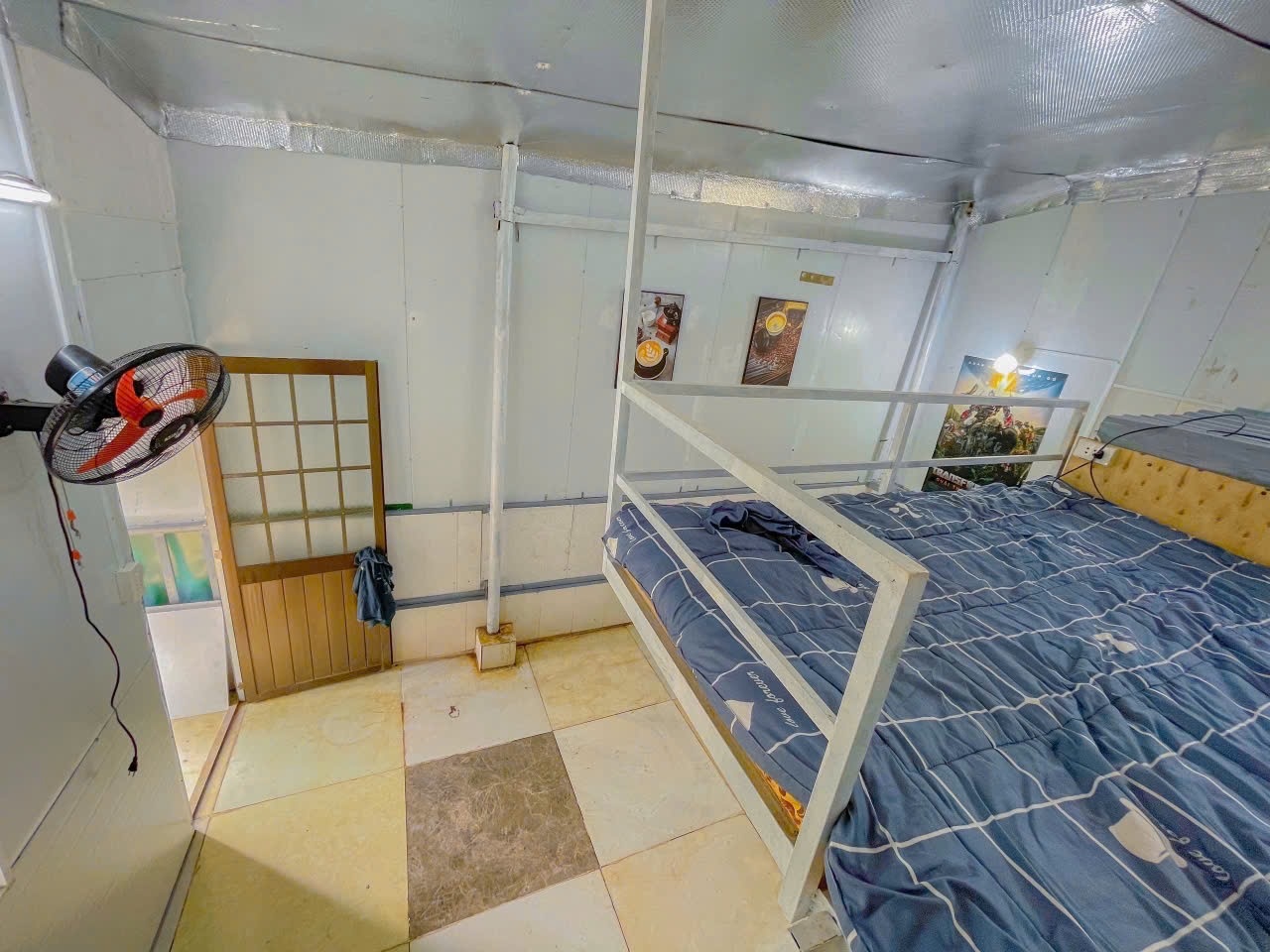 Phòng trọ Duplex 25m2 tại H2 Home Phan Văn Trị - Bình Thạnh - Phòng ngủ