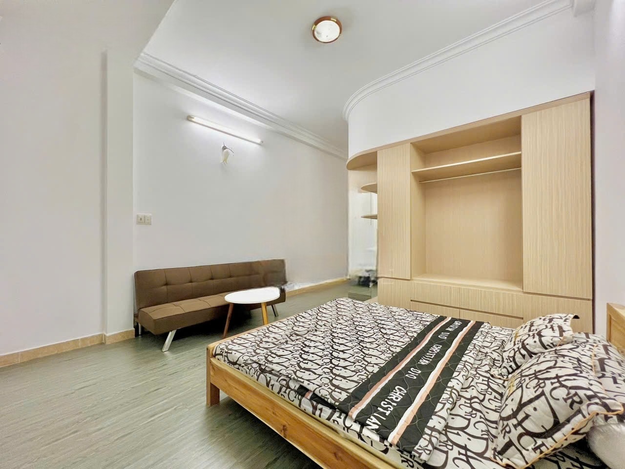 Phòng trọ Studio 25m2 tại AT Apartment Lam Sơn - Tân Bình - Phòng ngủ