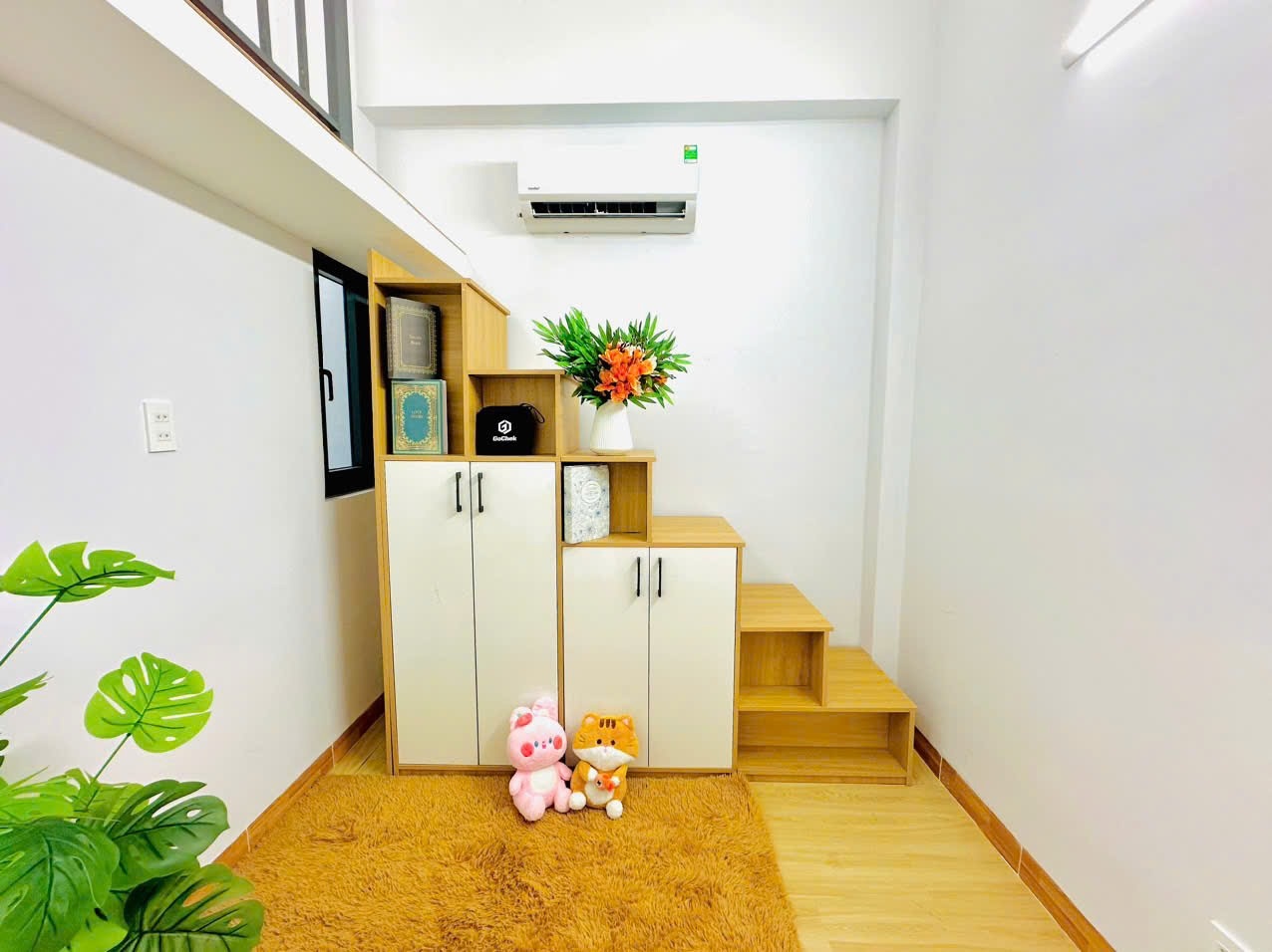 Phòng trọ Duplex 20m2 tại HI House Lê Đức Thọ - Gò vấp - Phòng khách