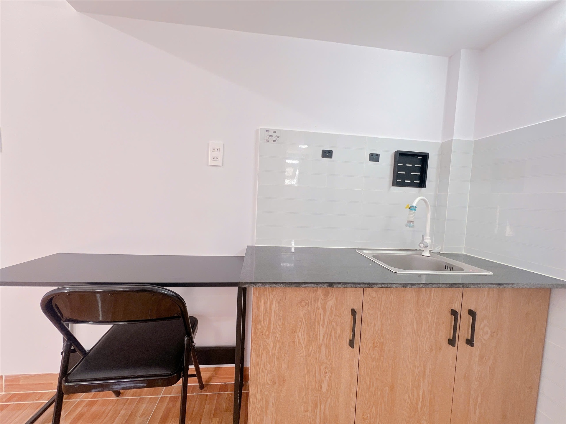 Phòng trọ Duplex 20m2 tại HI House Lê Đức Thọ - Gò vấp - Phòng bếp