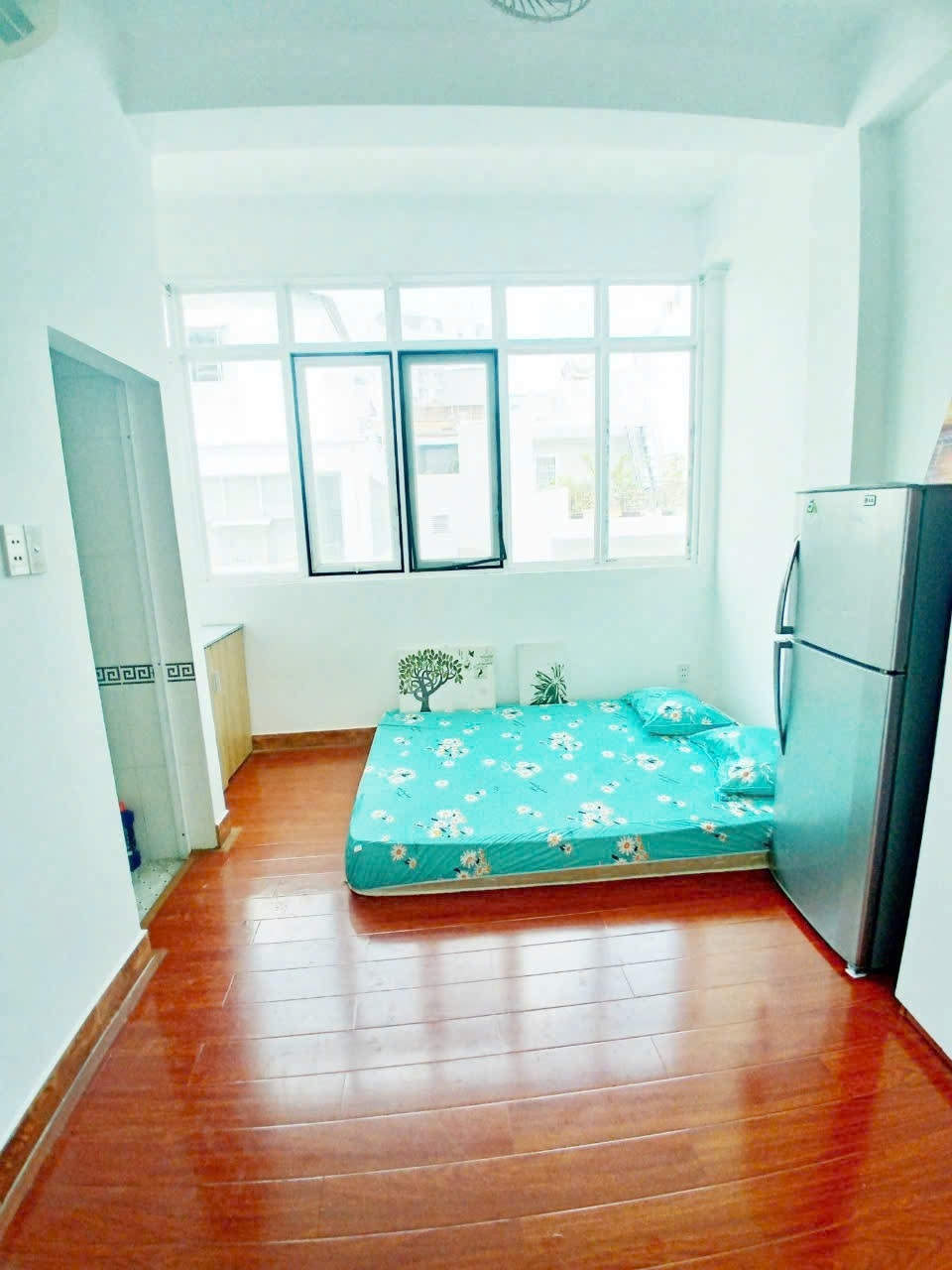 Phòng trọ Studio 25m2 tại LinLiu Home Nguyễn Trãi - Quận 1 - Phòng ngủ