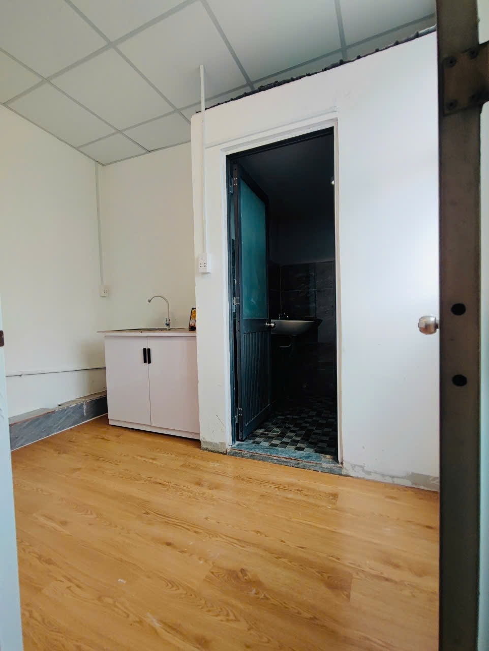 Phòng trọ Studio 20m2 tại LinLiu Home Võ Văn Kiệt - Quận 1 - Phòng ngủ
