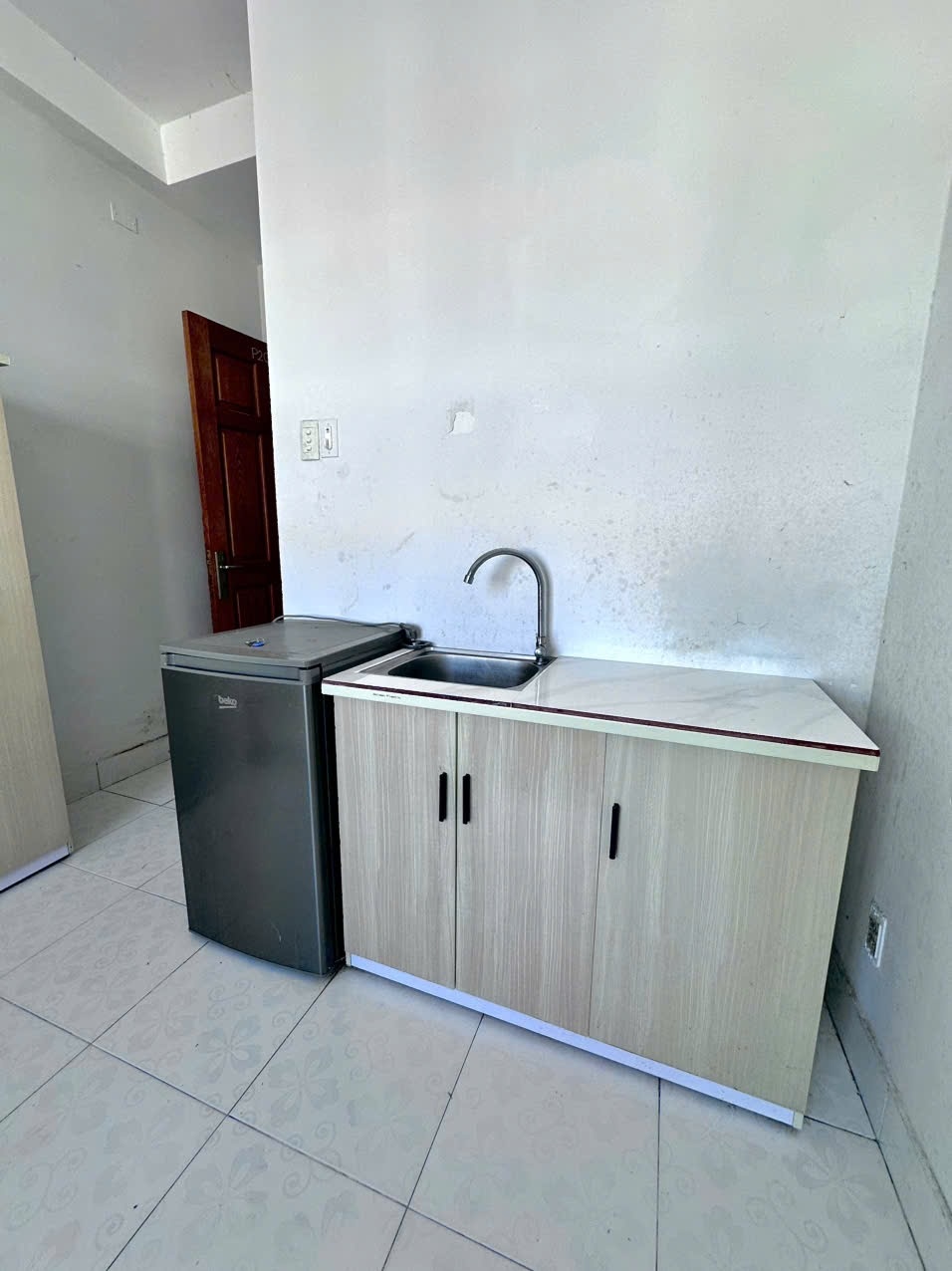 Phòng trọ Studio 25m2 tại YN House Vạn Kiếp - Bình Thạnh - Phòng ngủ