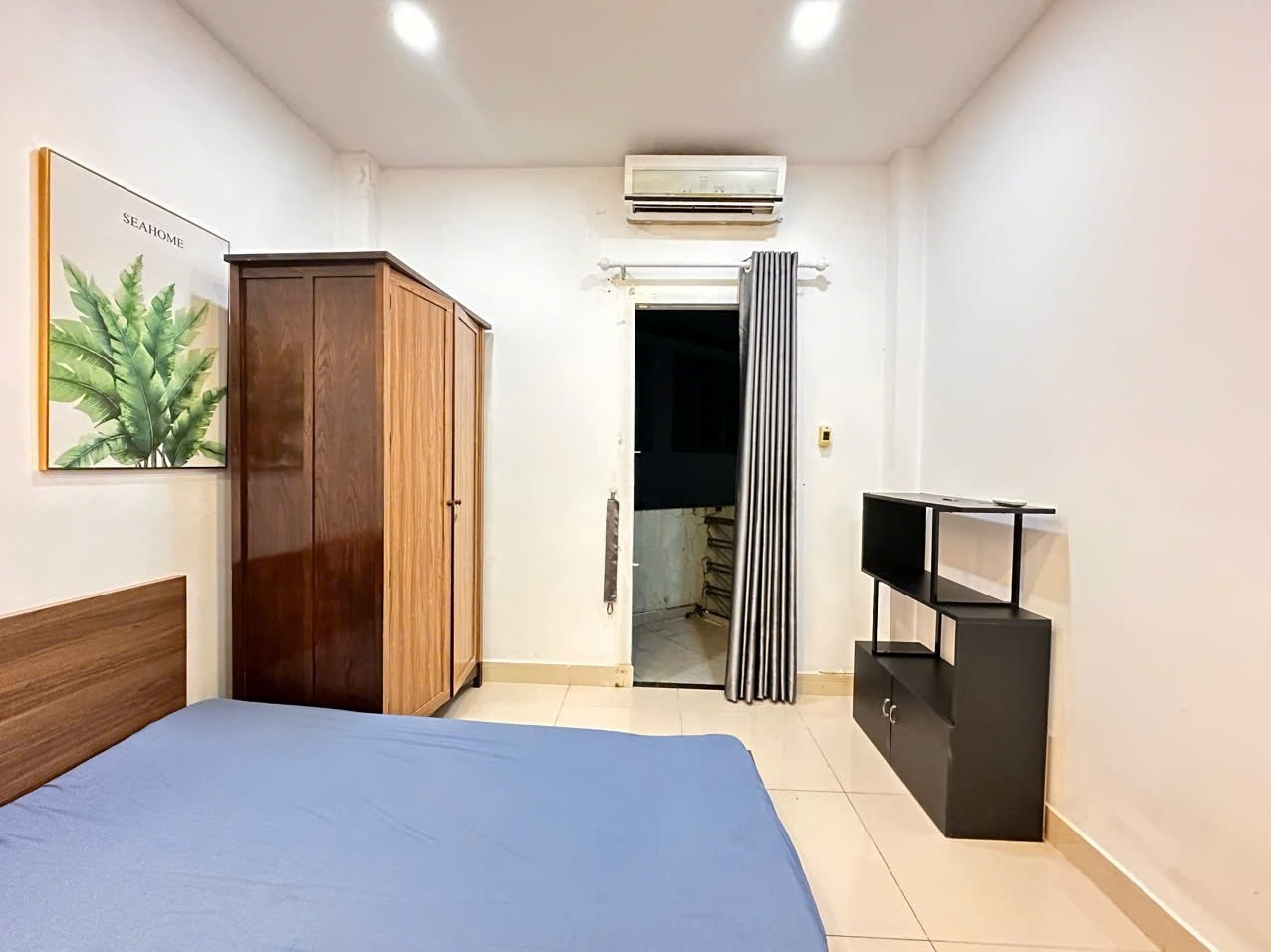 Phòng trọ Studio 28m2 tại AT House Hòa Hảo - Quận 10 - Phòng ngủ