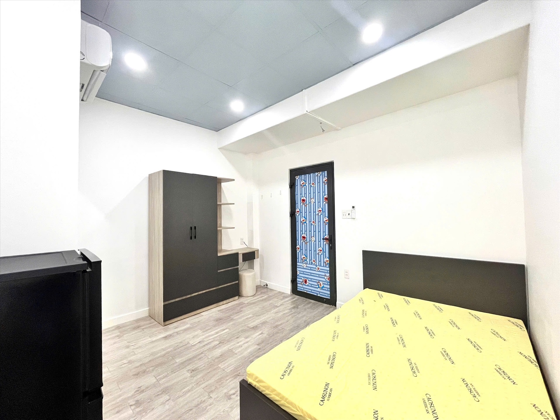 Phòng trọ Studio 25m2 tại Pika House Tân Sơn - Tân Bình - Phòng khách