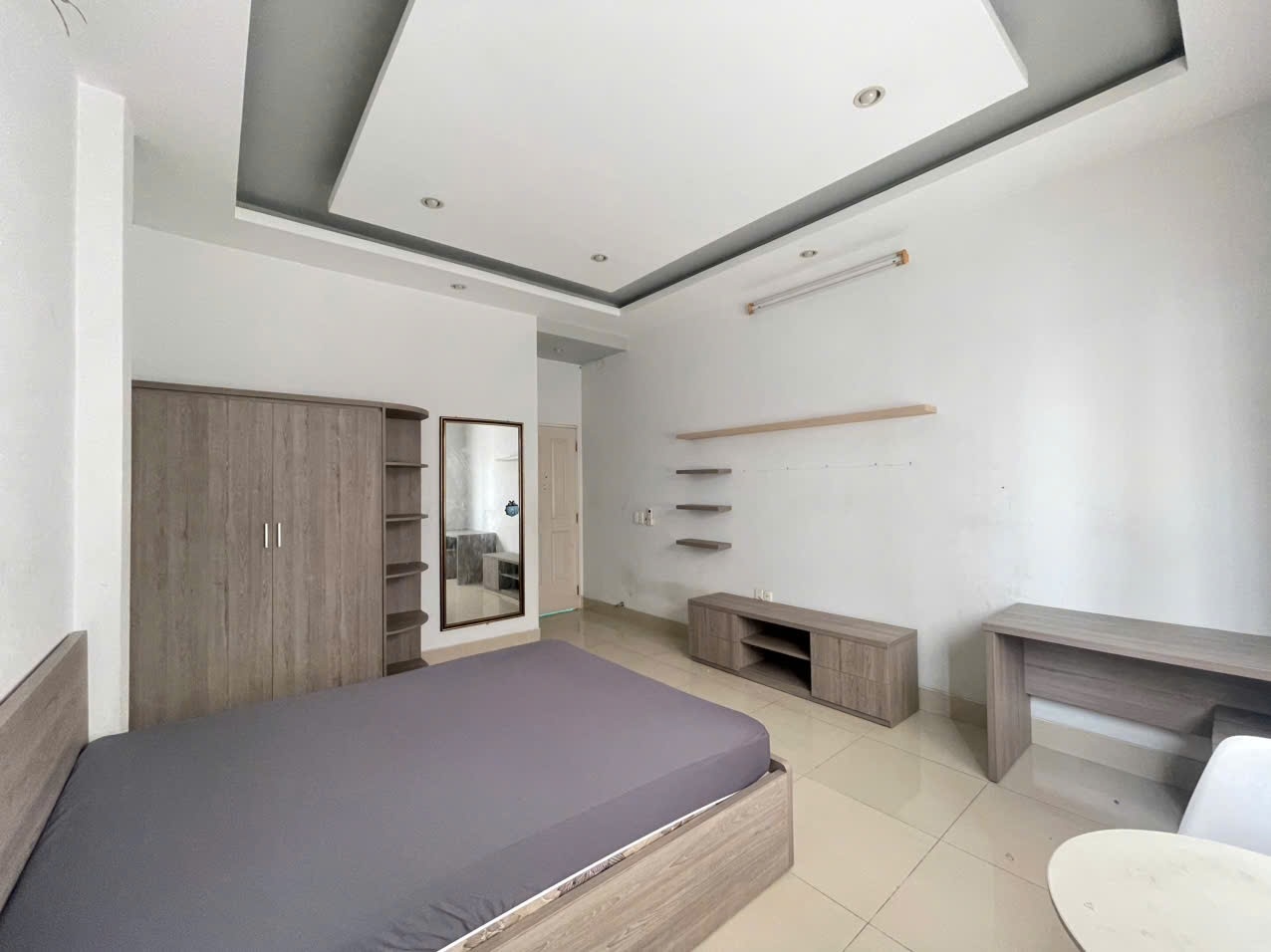 Phòng trọ Studio 25m2 tại MTV House Dương Quảng Hàm - Gò Vấp - Phòng ngủ