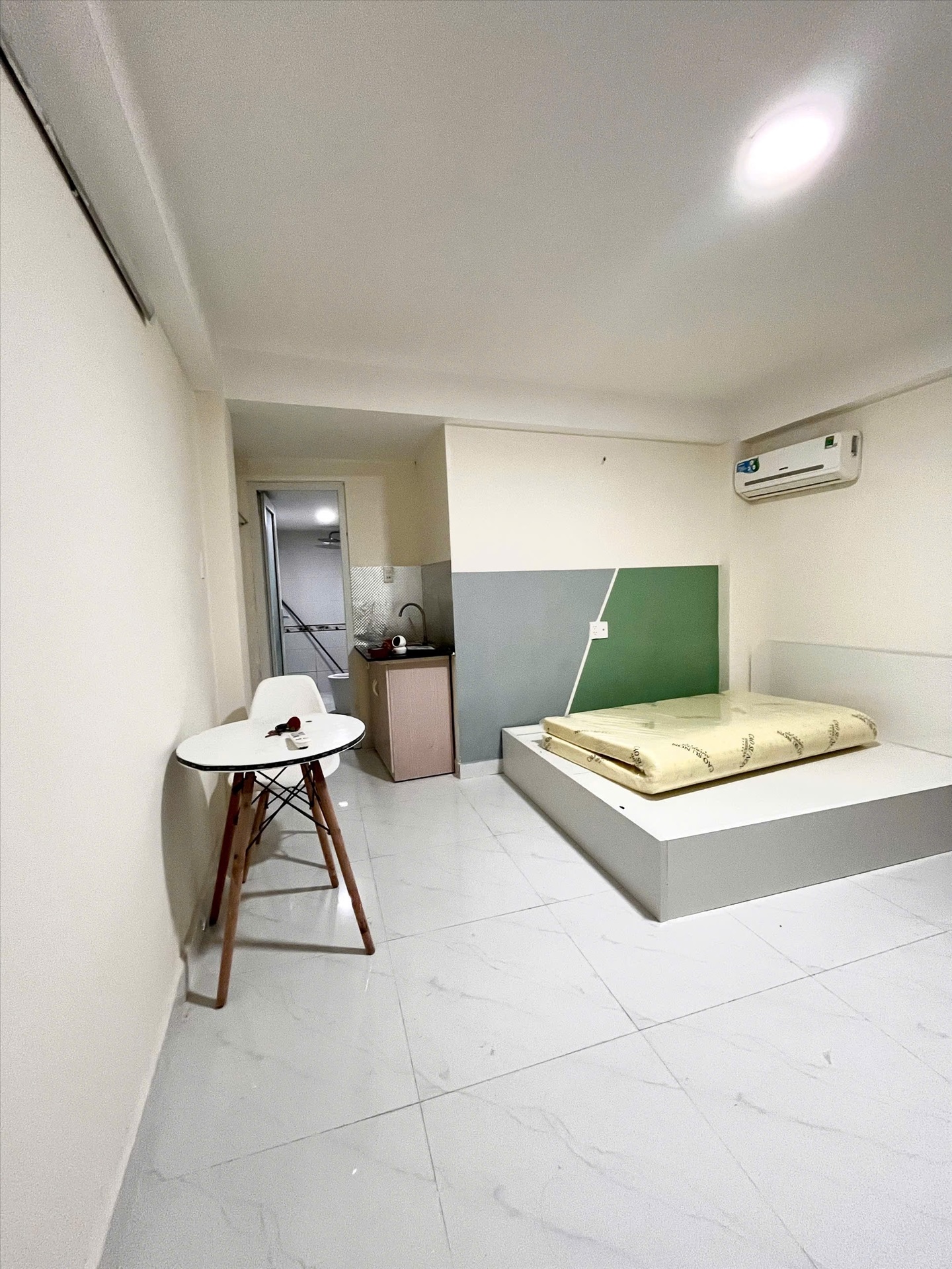Phòng trọ Studio 20m2 tại TT Home Vạn Kiếp - Bình Thạnh - Phòng ngủ