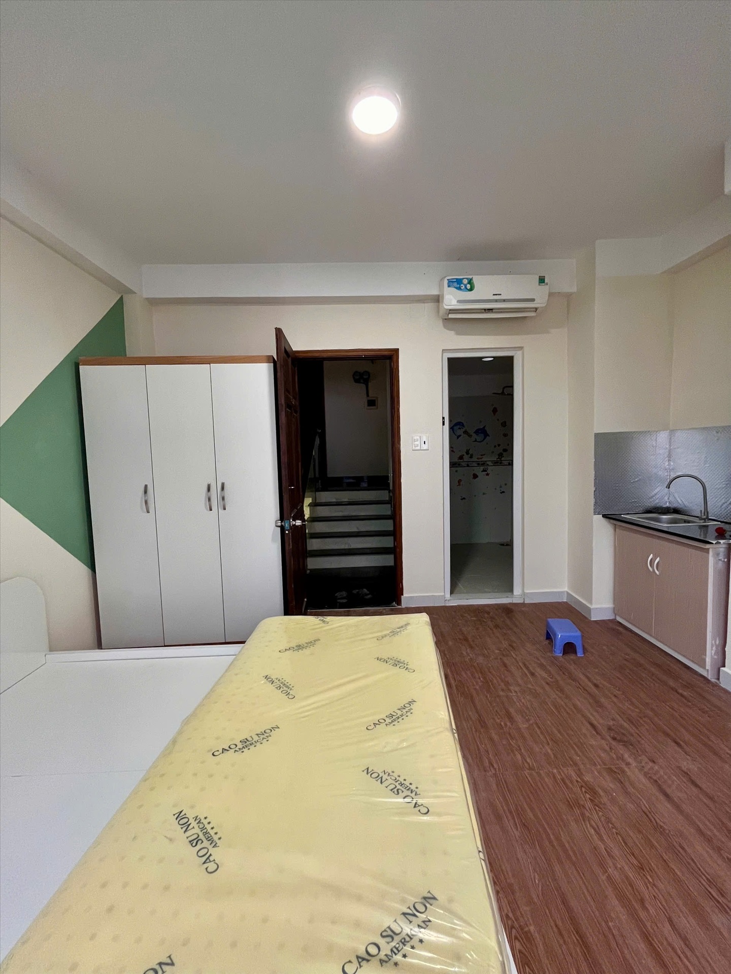 Phòng trọ Studio 20m2 tại TT Home Vạn Kiếp - Bình Thạnh - Phòng ngủ