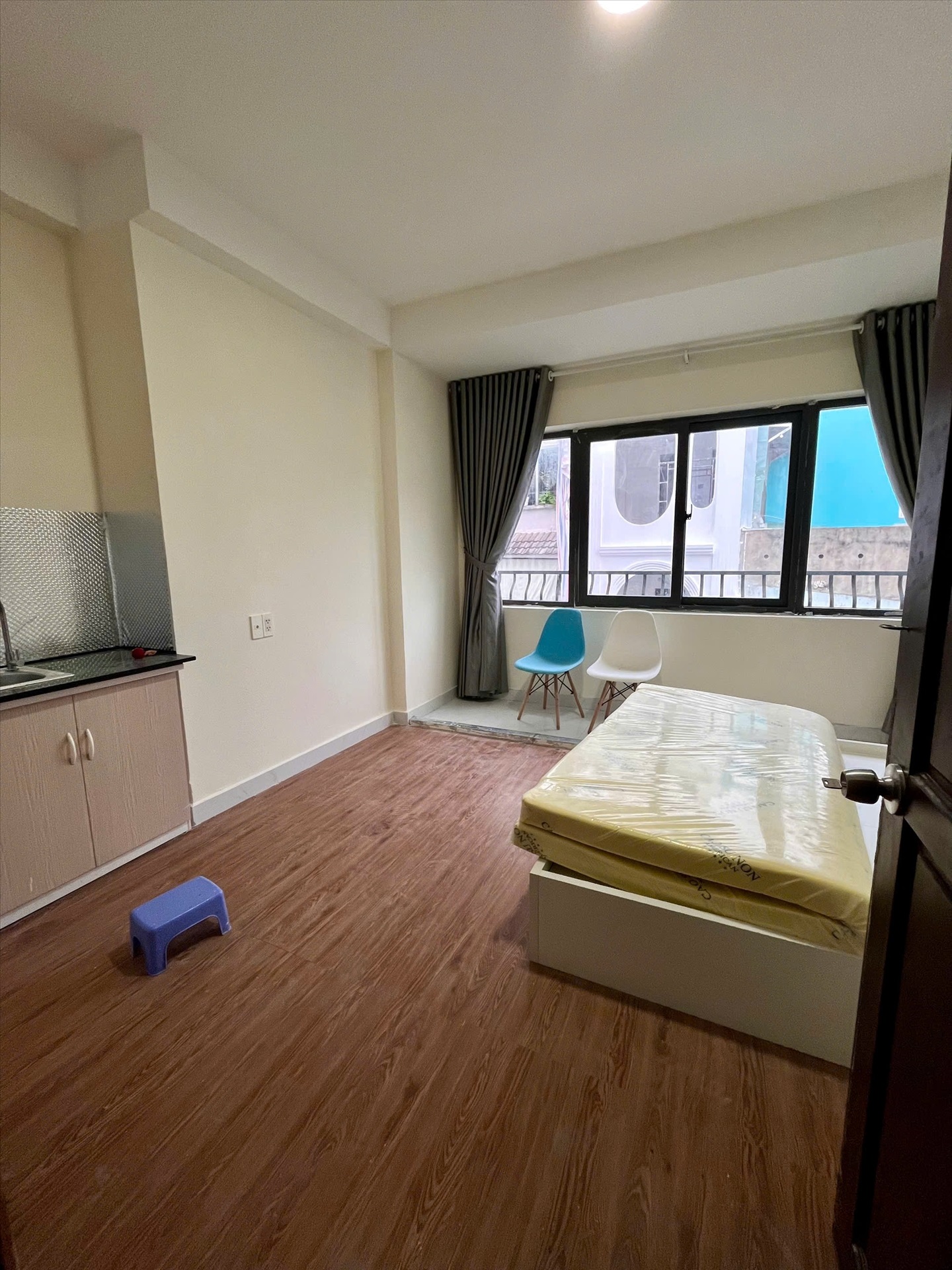 Phòng trọ Studio 20m2 tại TT Home Vạn Kiếp - Bình Thạnh - Phòng ngủ