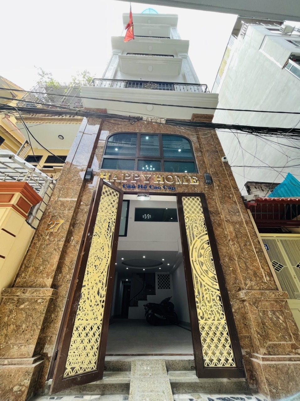 Phòng trọ NTV Apartment Nguyễn Lân - Thanh Xuân - Toàn cảnh tòa nhà (*)