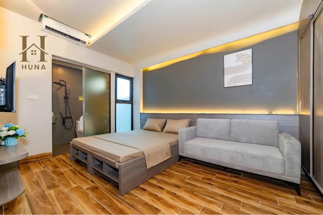 Phòng trọ Studio 25m2 tại ND Home Miếu Đầm - Nam Từ Liêm - Phòng ngủ