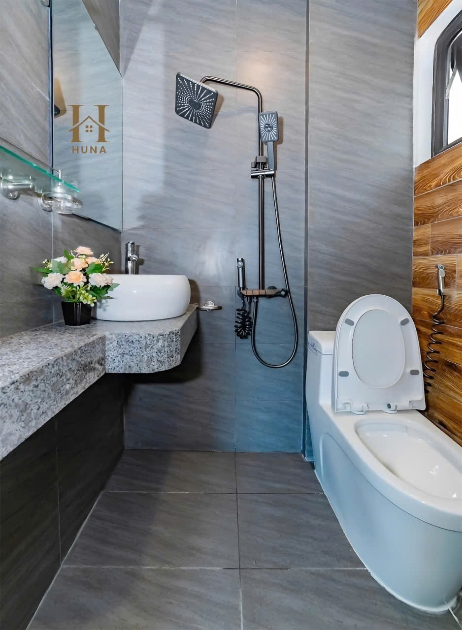 Phòng trọ Studio 25m2 tại ND Home Miếu Đầm - Nam Từ Liêm - Phòng tắm