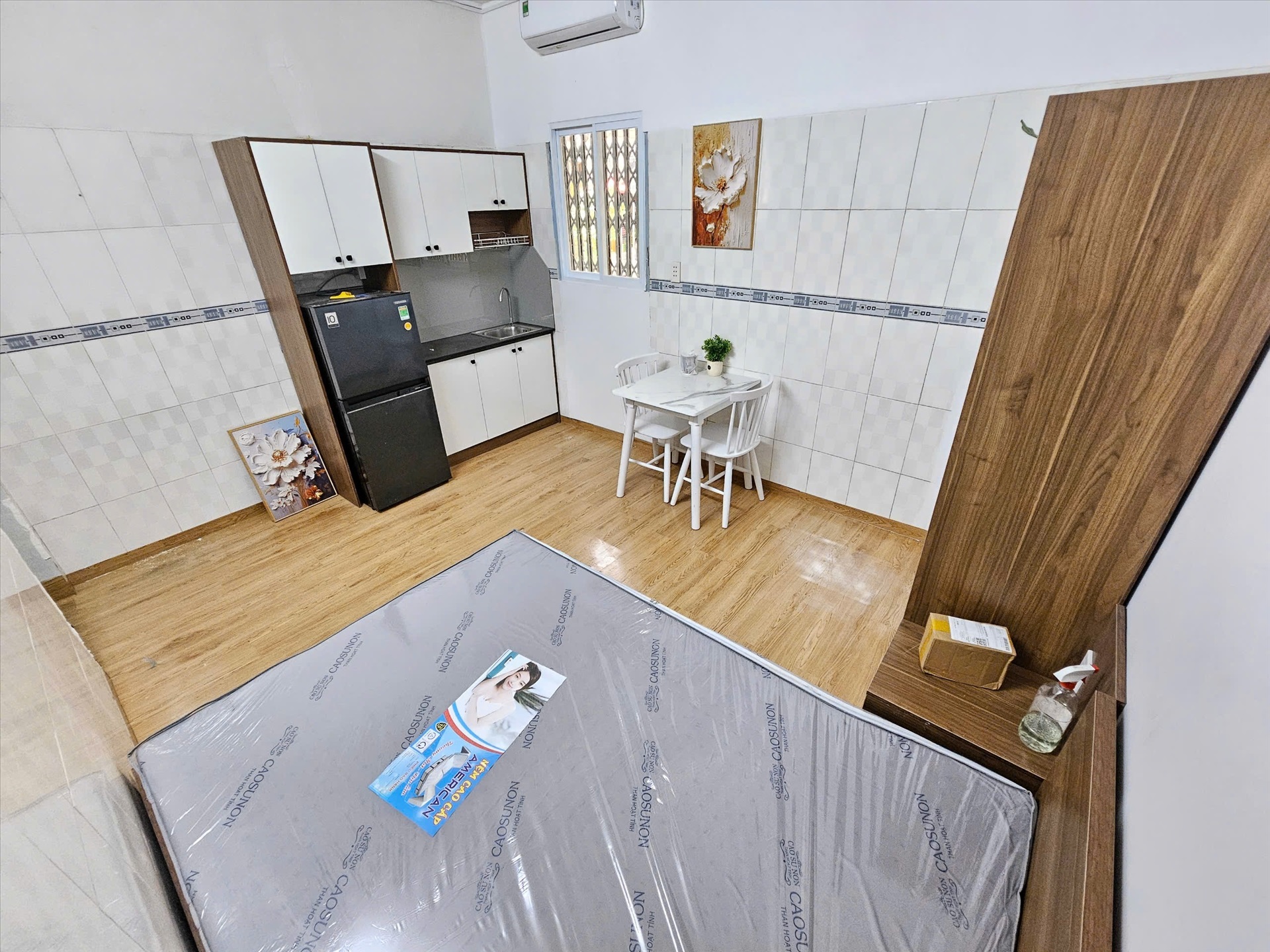 Phòng trọ Studio 30m2 tại AV Home Yên Đỗ - Bình Thạnh - Phòng ngủ