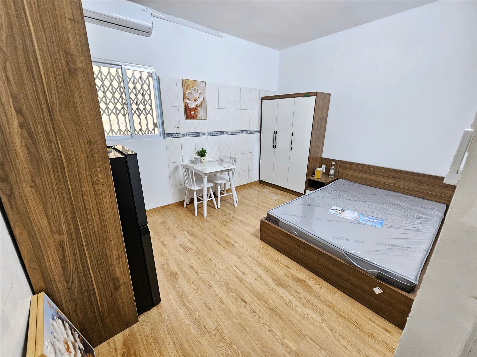 Phòng trọ Studio 30m2 tại AV Home Yên Đỗ - Bình Thạnh - Phòng ngủ