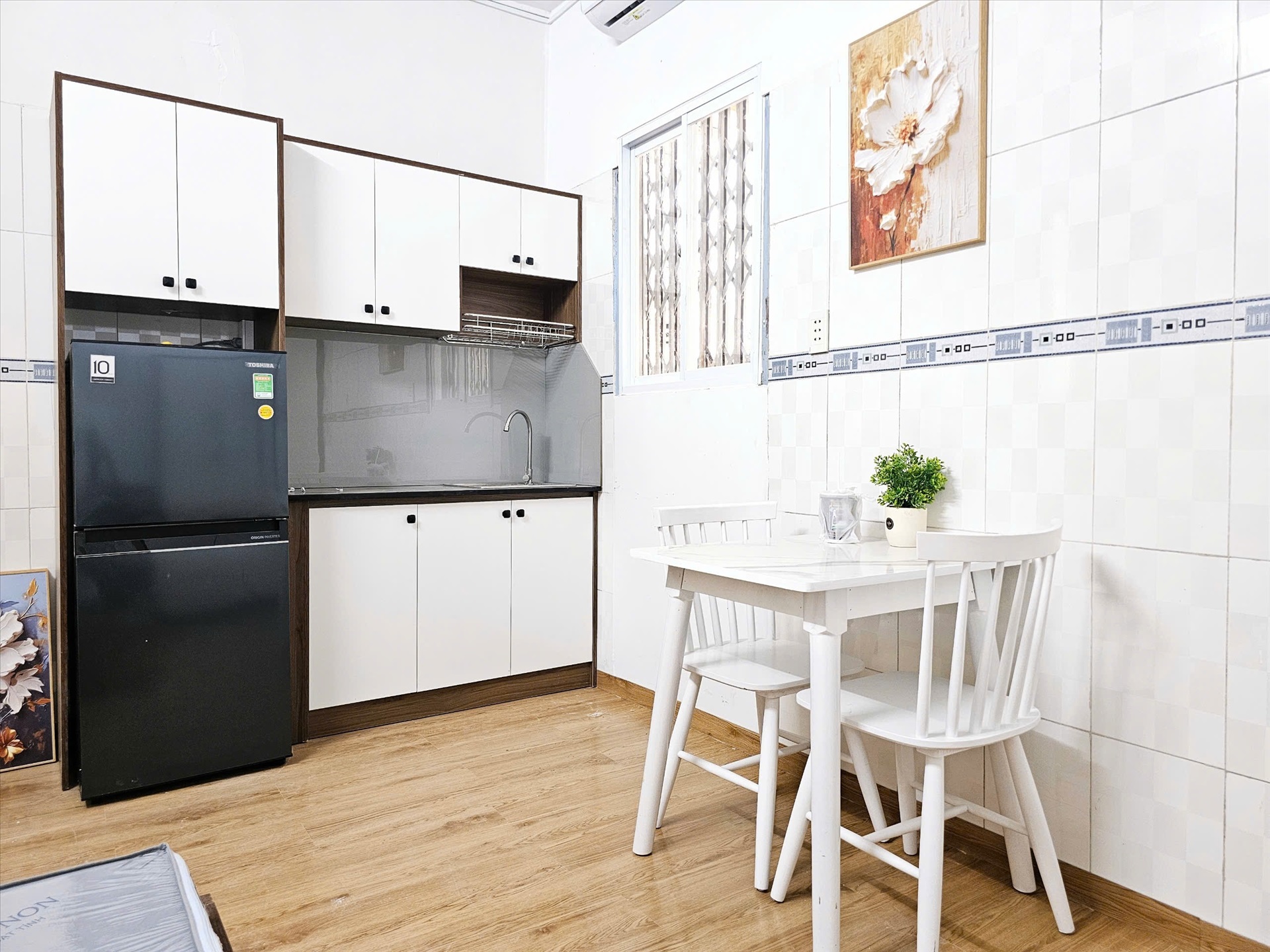 Phòng trọ Studio 30m2 tại AV Home Yên Đỗ - Bình Thạnh - Phòng bếp