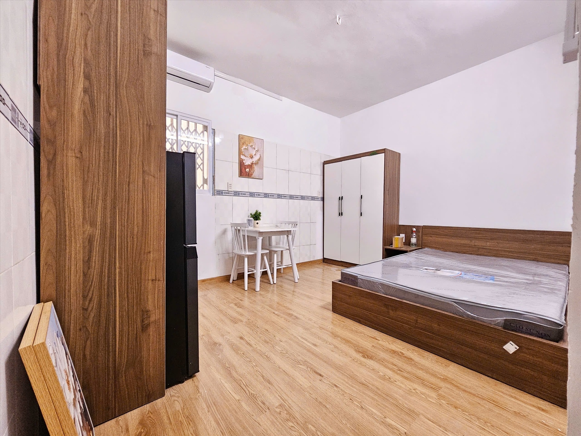 Phòng trọ Studio 30m2 tại AV Home Yên Đỗ - Bình Thạnh - Phòng ngủ