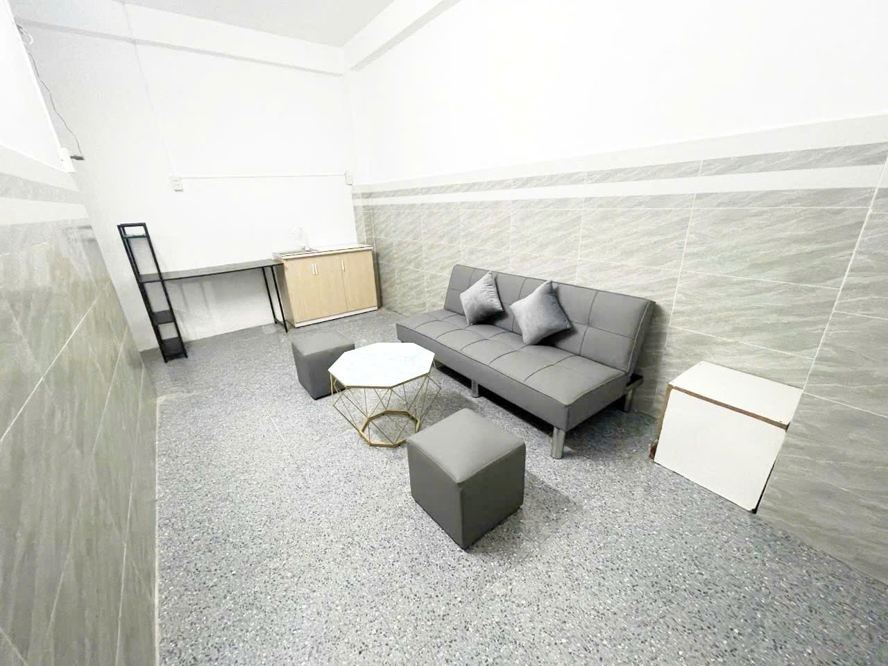 Phòng trọ 1 Phòng ngủ 30m2 tại Rosa Home Phan Văn Trị - Bình Thạnh - Phòng khách