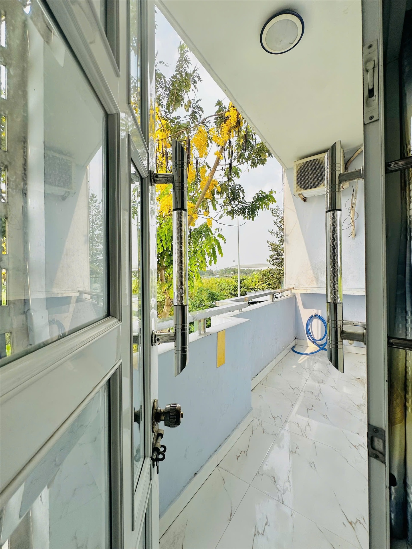 Phòng trọ Studio 30m2 tại AD House Đường số 1 - Quận 8 - Ban công
