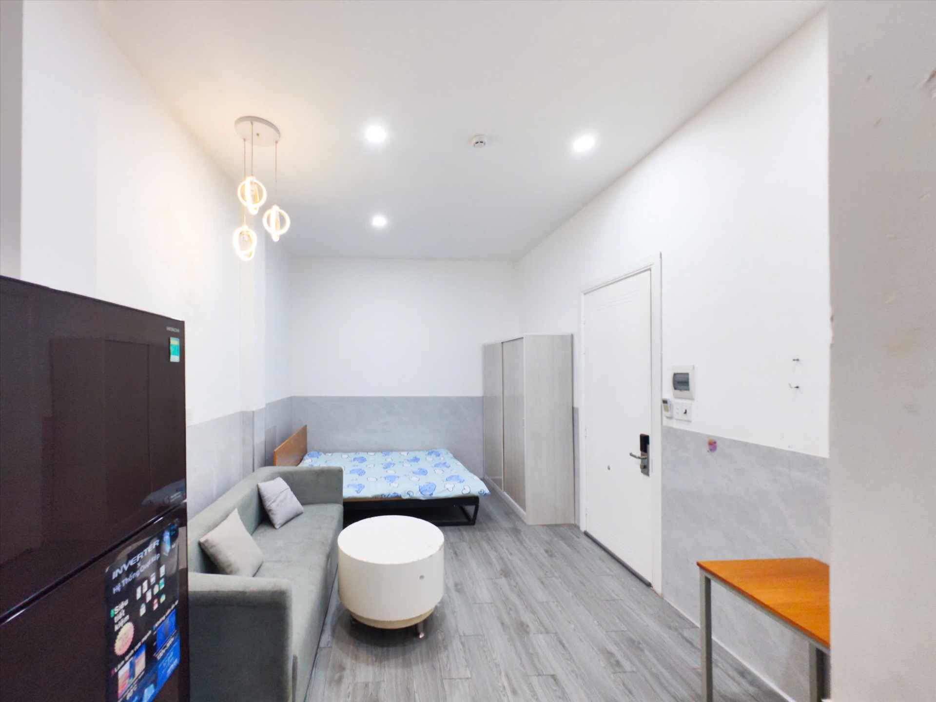 Phòng trọ Studio 25m2 tại CN House Đường số 2 - Quận 8 - Phòng ngủ