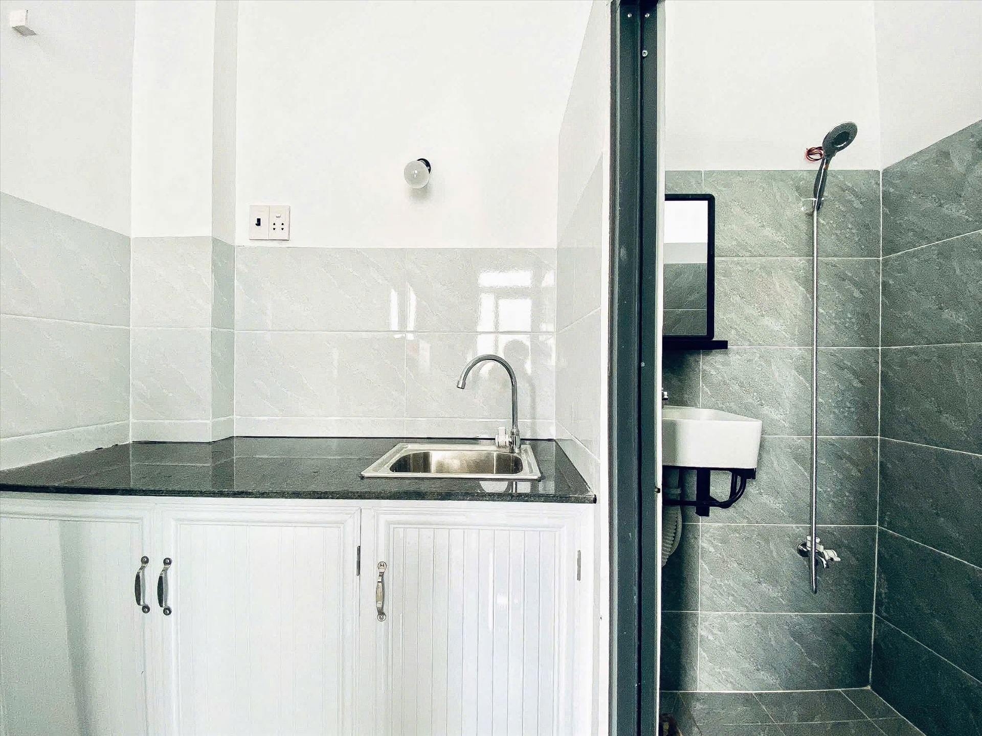 Phòng trọ Studio 20m2 tại AN House 1 Lê Đức Thọ - Gò Vấp - Phòng bếp