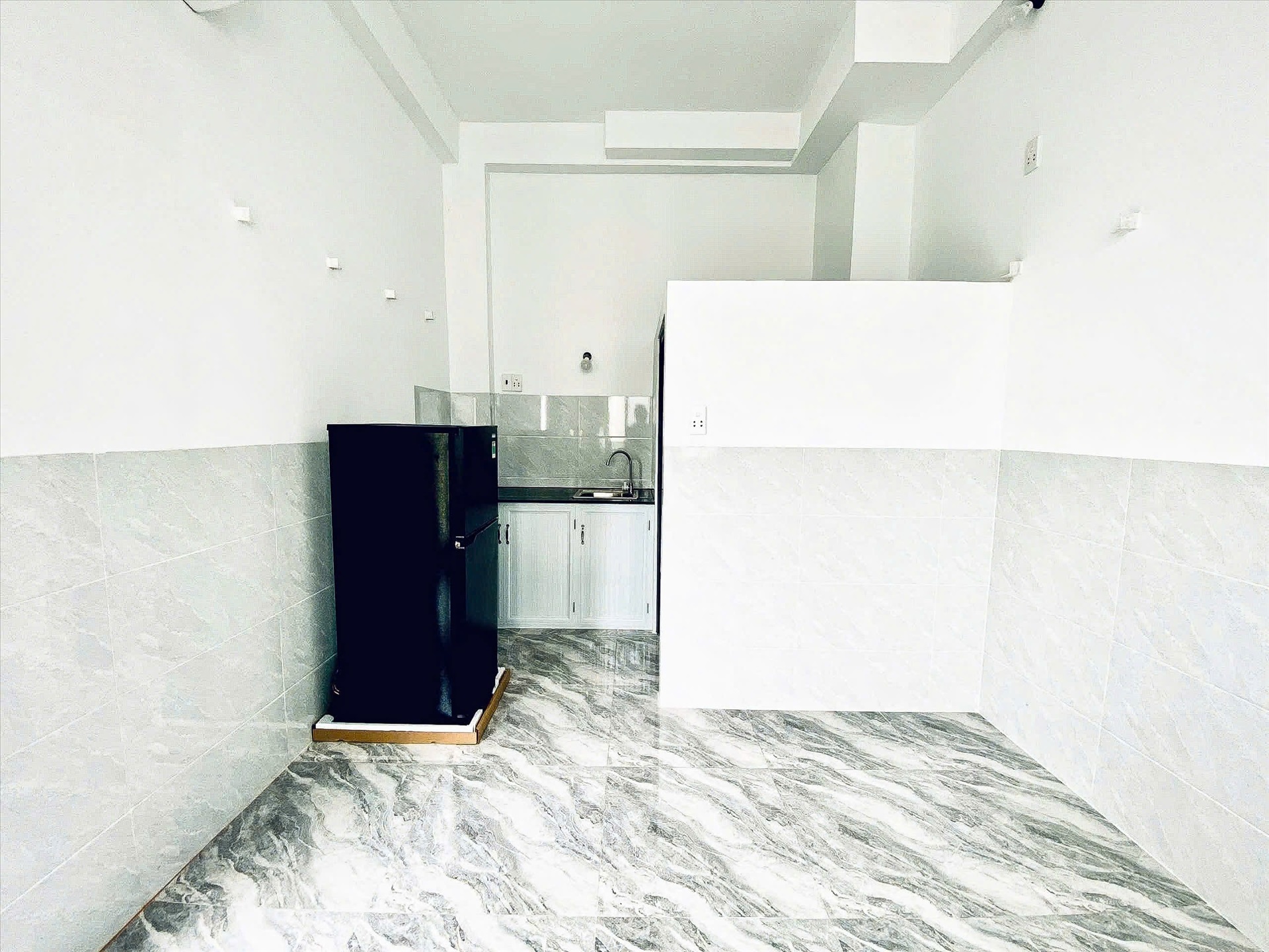 Phòng trọ Studio 20m2 tại AN House 1 Lê Đức Thọ - Gò Vấp - Phòng khách