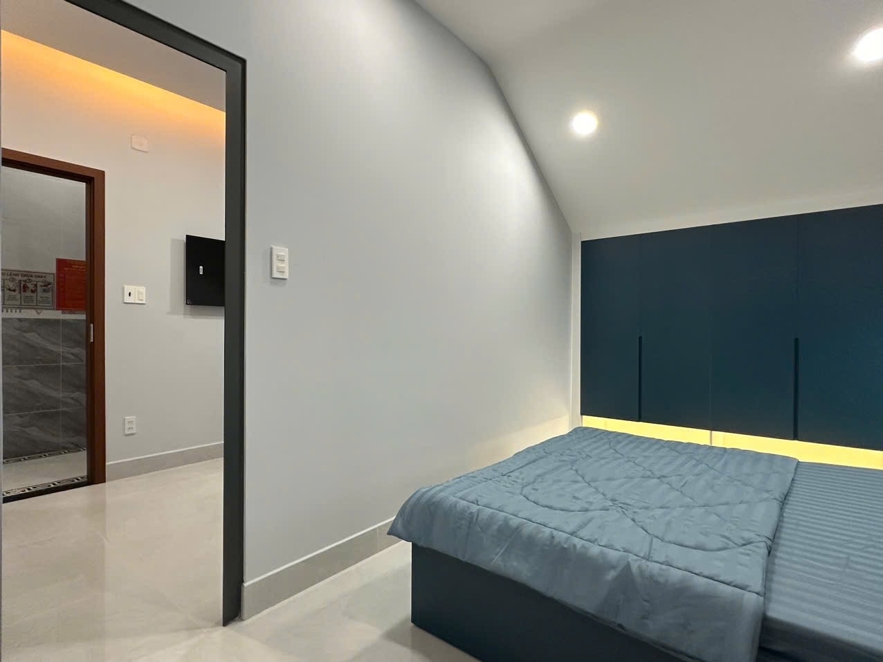 Phòng trọ 1 Phòng ngủ 35m2 tại T-Village 2 Home Đường 192 - Quận 8 - Phòng ngủ