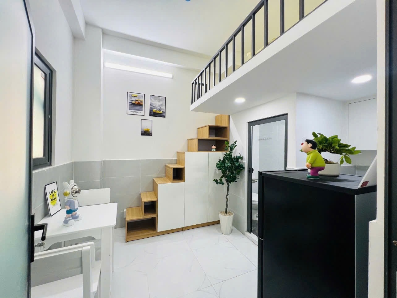 Phòng trọ Duplex 15m2 tại AL House Quang Trung  - Gò Vấp - Phòng ngủ