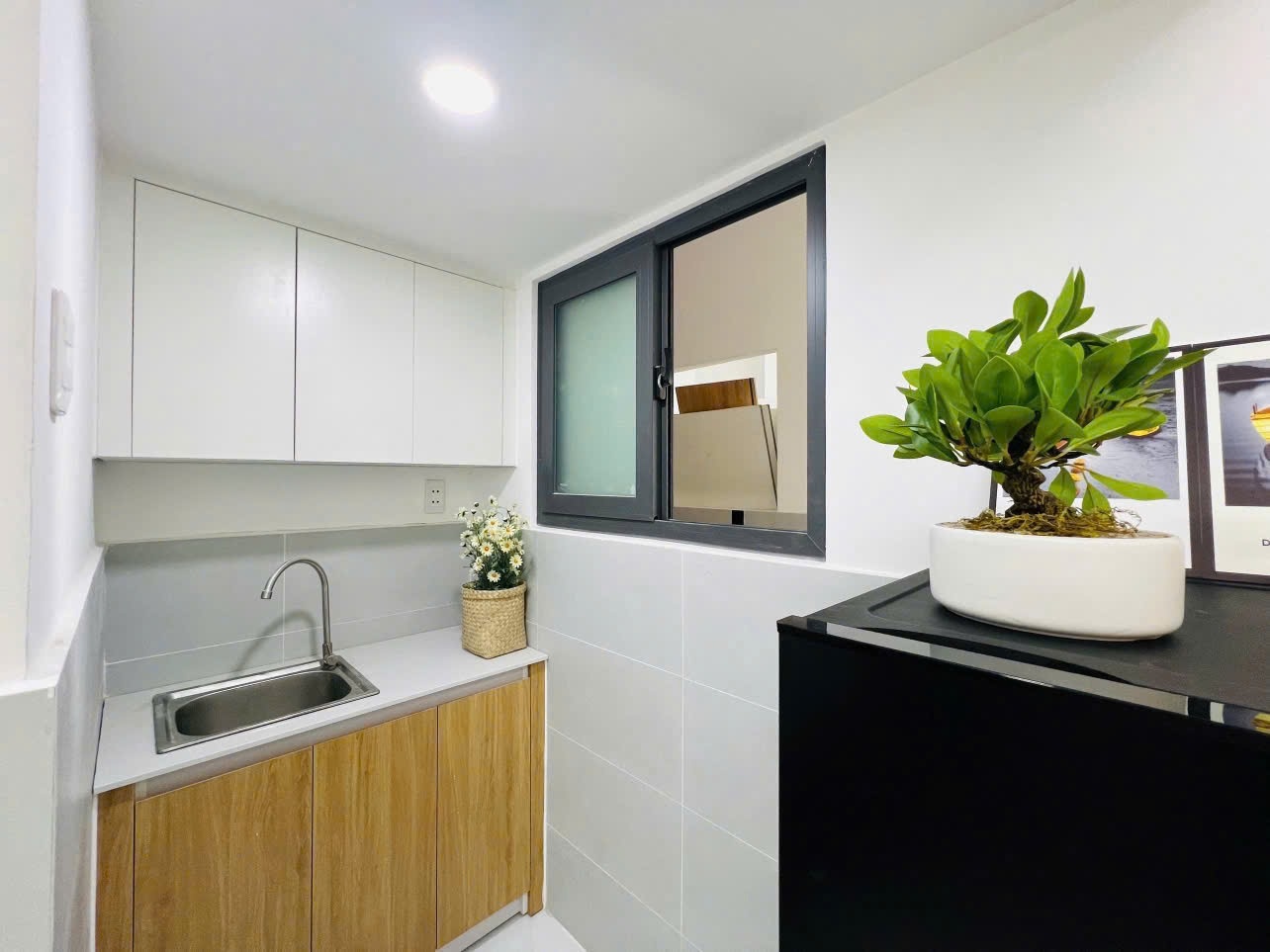 Phòng trọ Duplex 15m2 tại AL House Quang Trung  - Gò Vấp - Phòng khách