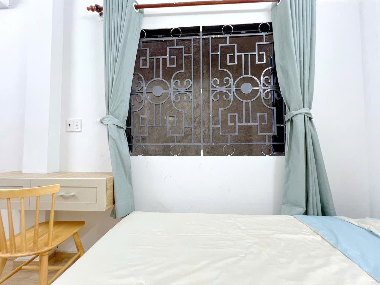 Phòng trọ Studio 25m2 tại QT Home Lam Sơn - Tân Bình - Phòng ngủ