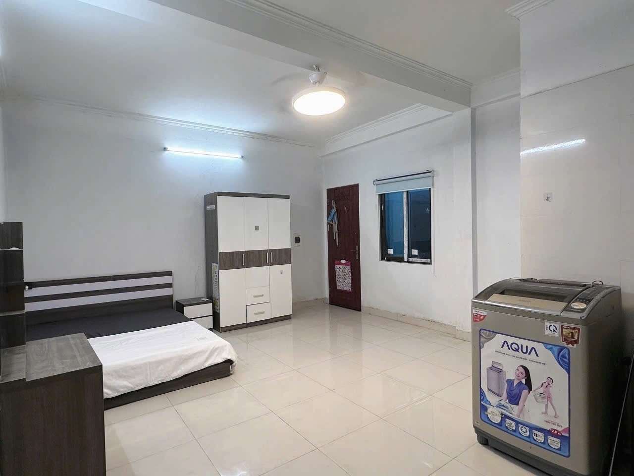 Phòng trọ Studio 35m2 tại Suha Home Trần Thái Tông - Cầu Giấy - Phòng khách