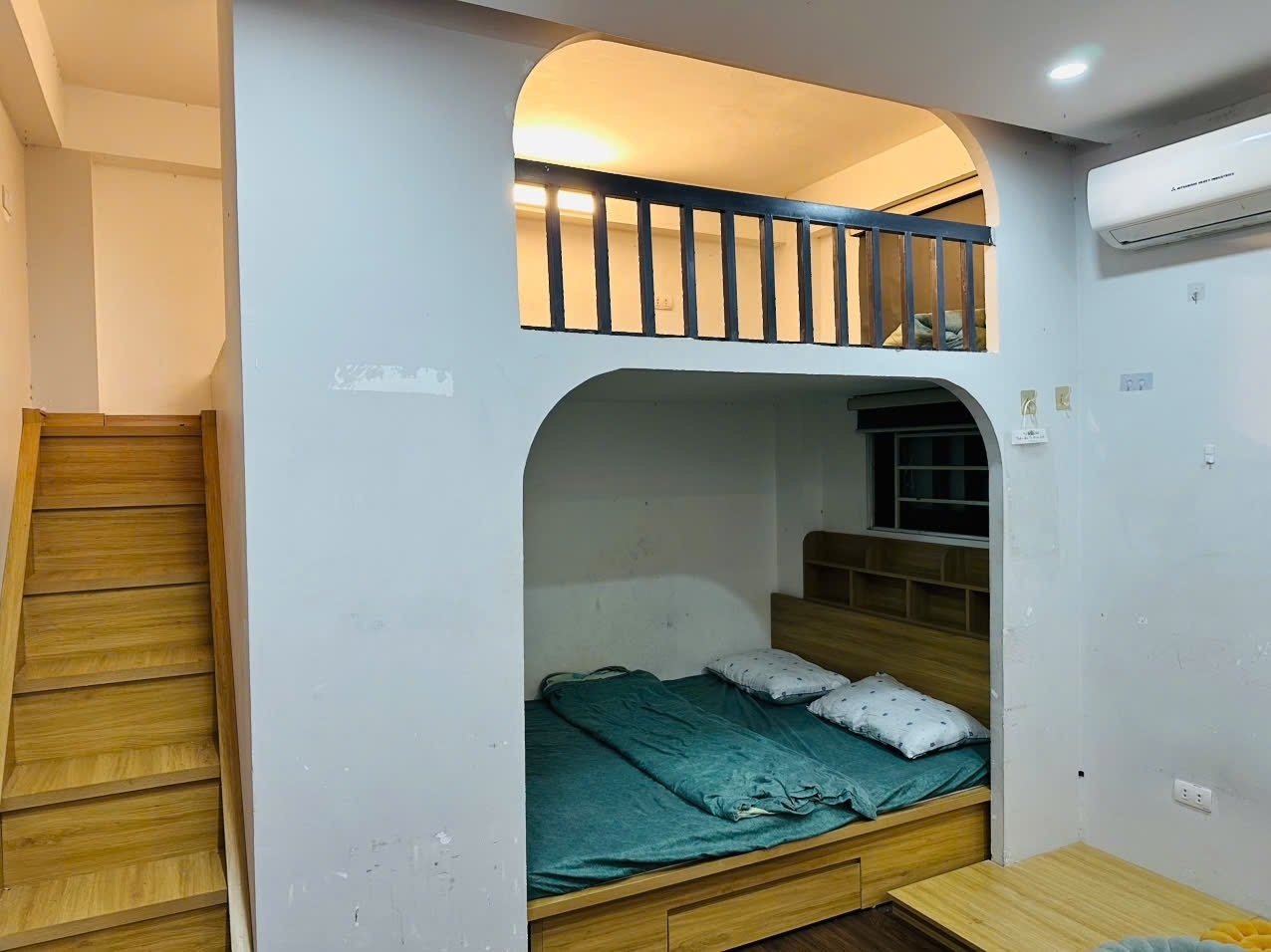 Phòng trọ Duplex 32m2 tại NTV Apartment 2 Nguyễn Lân - Thanh Xuân - Phòng ngủ