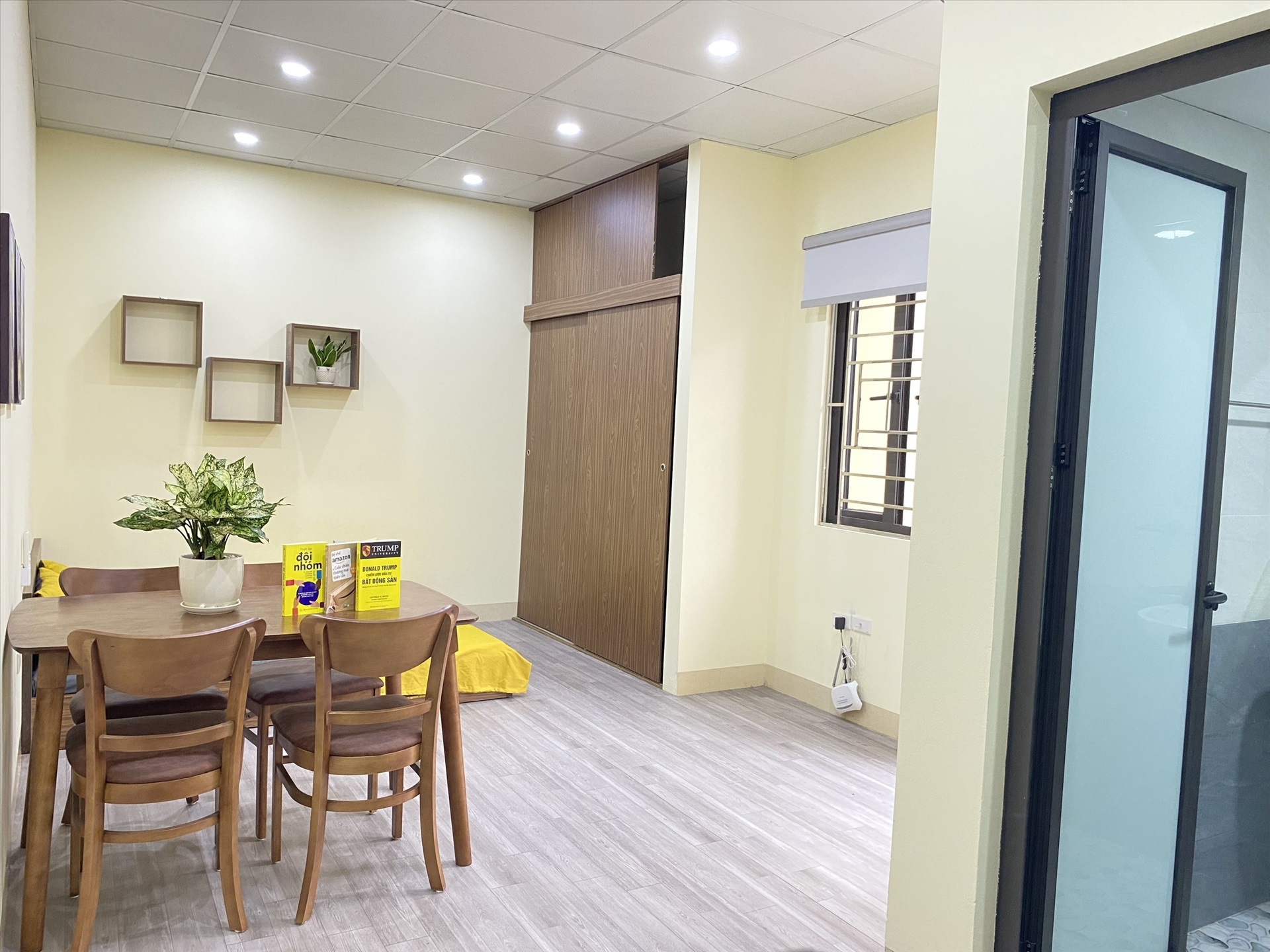 Phòng trọ Studio 28m2 tại Suha Home 2 Cầu Giấy - Cầu Giấy - Phòng khách