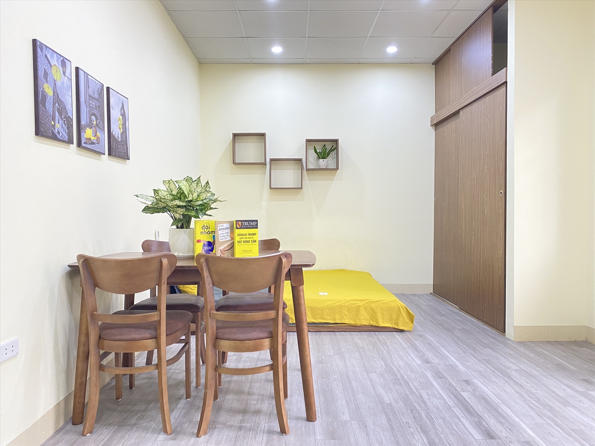 Phòng trọ Studio 28m2 tại Suha Home 2 Cầu Giấy - Cầu Giấy - Phòng khách