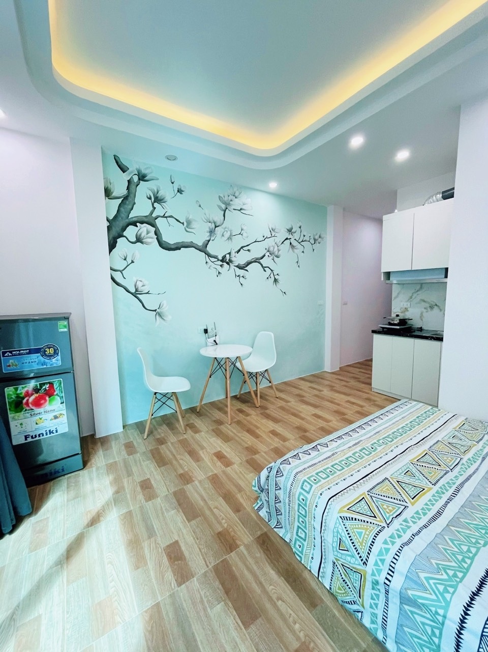 Phòng trọ Studio 35m2 tại NTV Apartment Nguyễn Lân - Thanh Xuân - Phòng ngủ
