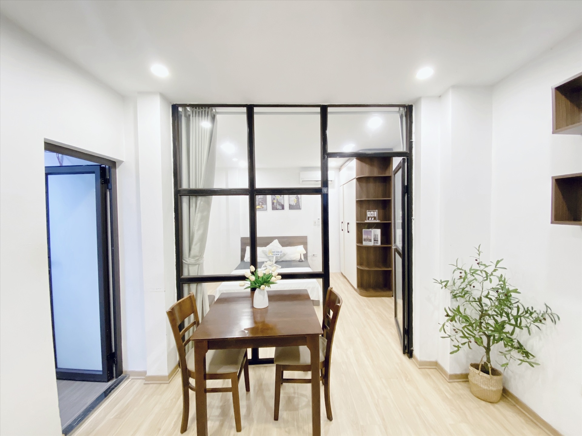 Phòng trọ 1 Phòng ngủ 30m2 tại Suha Home 1 Cầu Giấy - Cầu Giấy - Phòng khách