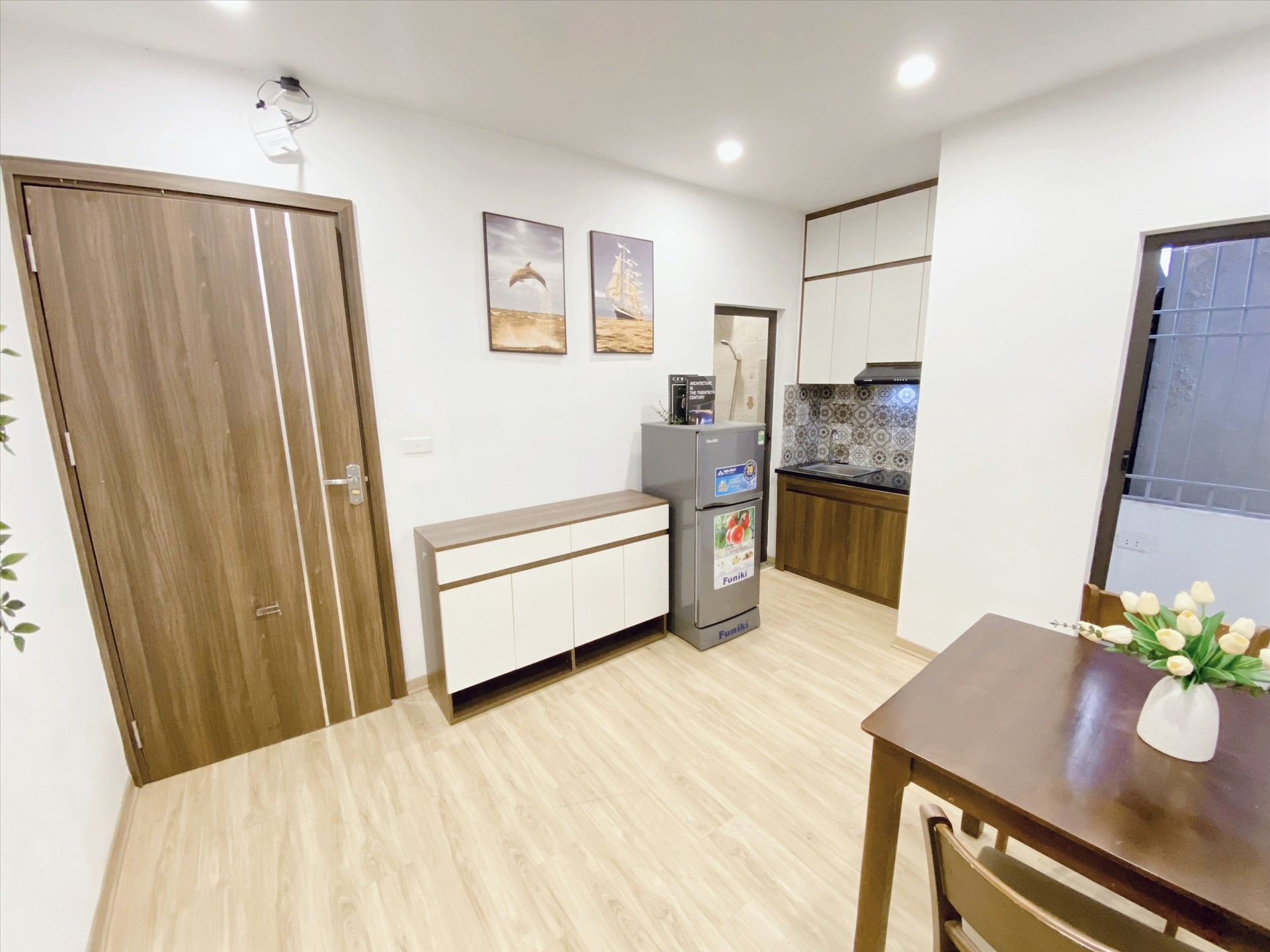Phòng trọ 1 Phòng ngủ 30m2 tại Suha Home 1 Cầu Giấy - Cầu Giấy - Phòng khách