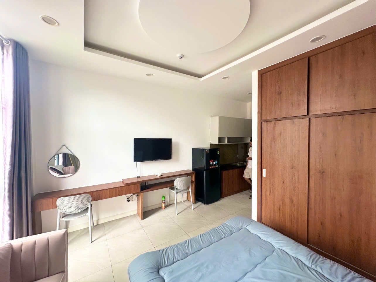 Phòng trọ Studio 25m2 tại NN House Lê Văn Sỹ - Quận 3 - Phòng khách