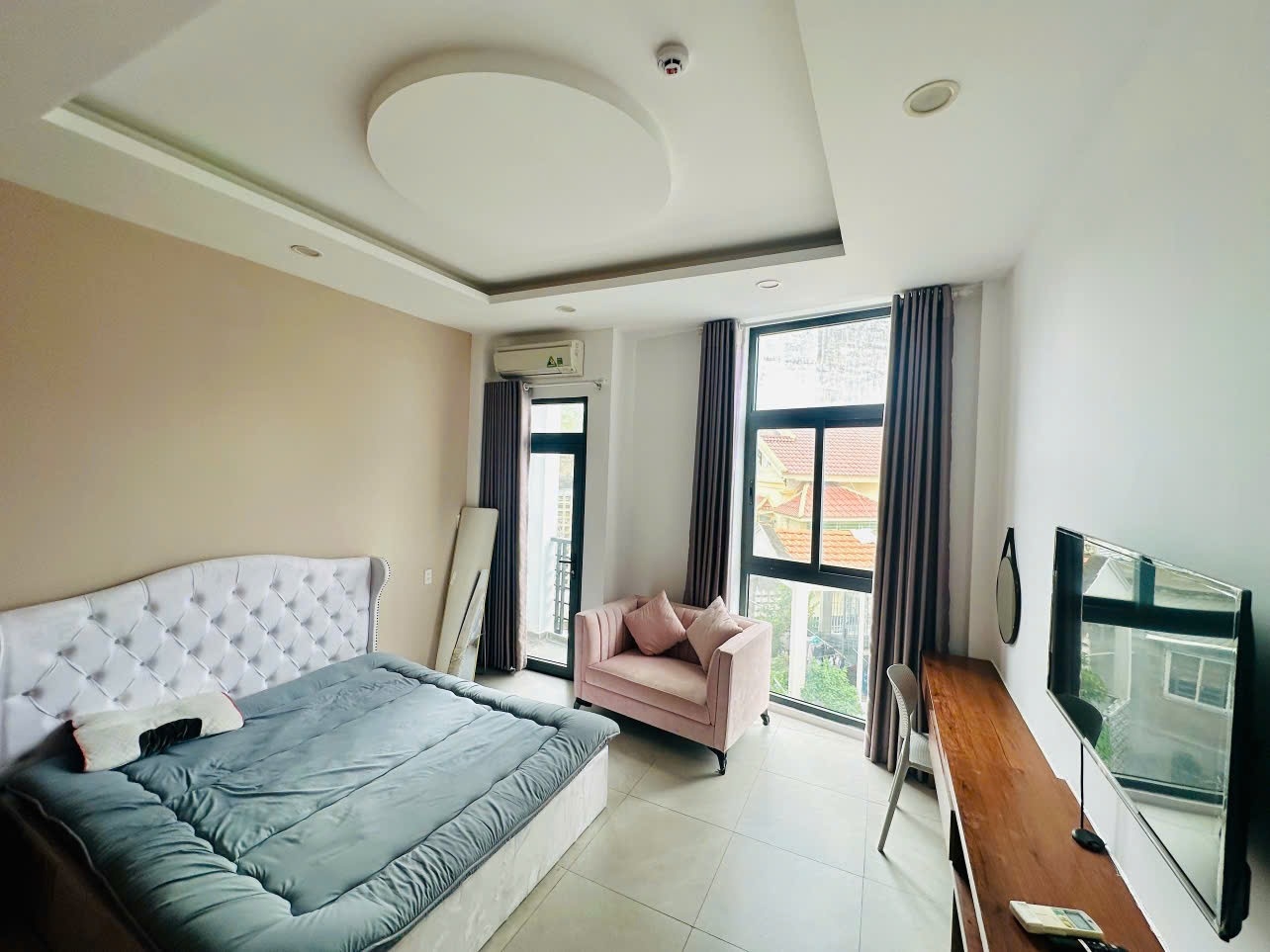Phòng trọ Studio 25m2 tại NN House Lê Văn Sỹ - Quận 3 - Phòng ngủ