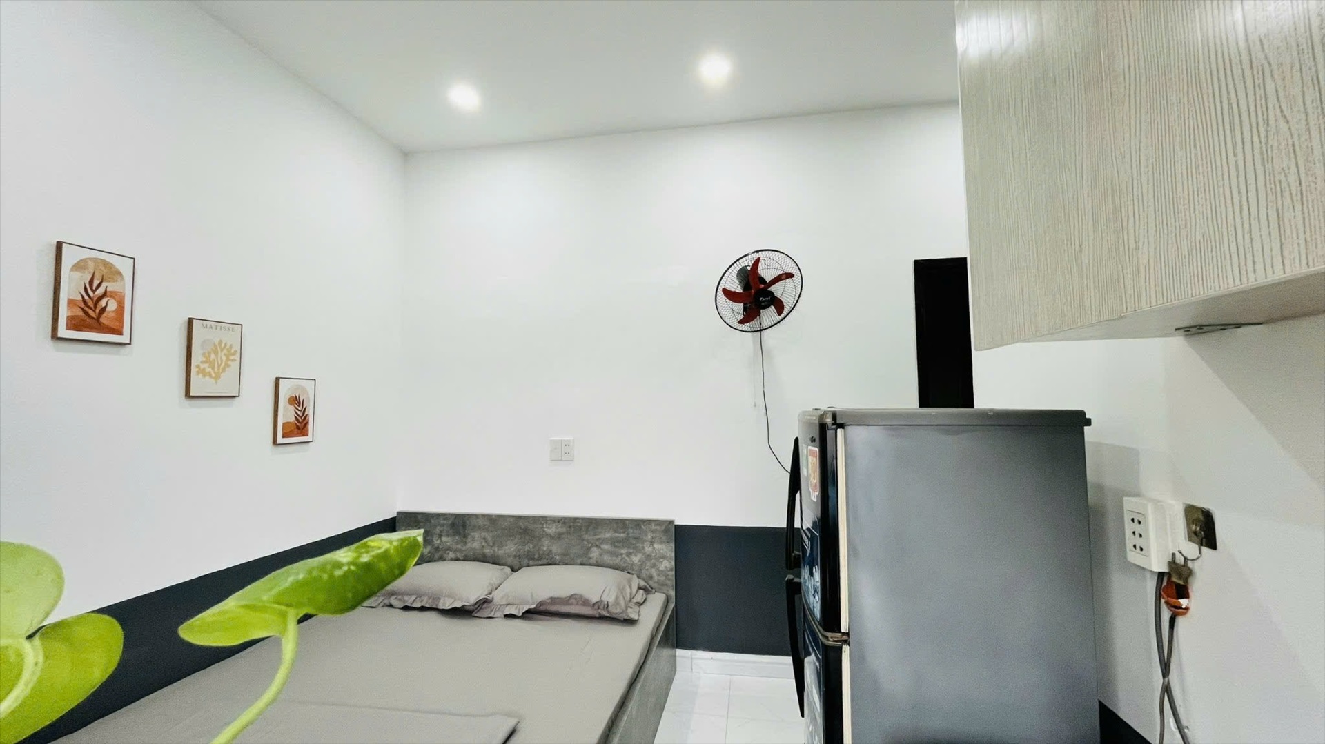 Phòng trọ Studio 20m2 tại AT Home Thống Nhất - Gò Vấp - Phòng ngủ