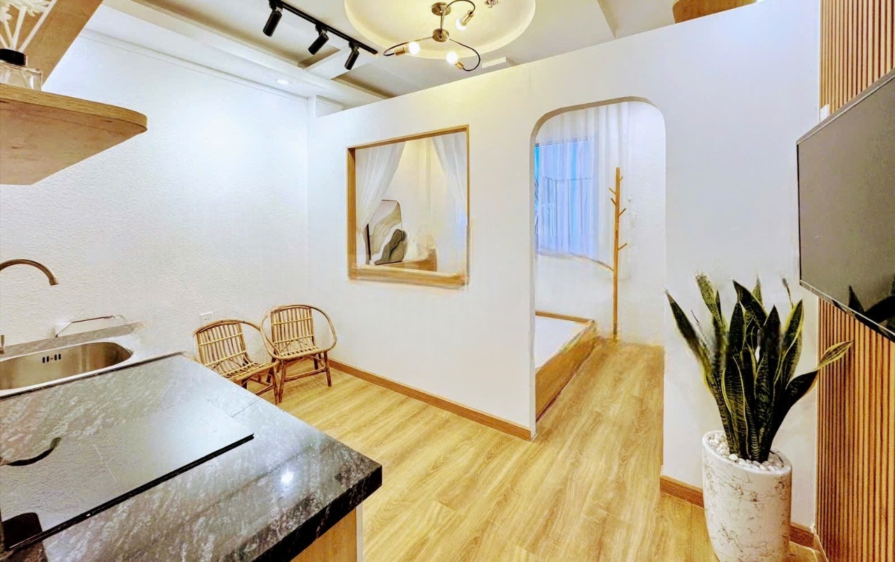 Phòng trọ 1 Phòng ngủ 30m2 tại AH Home Phan Xích Long - Phú Nhuận - Phòng bếp