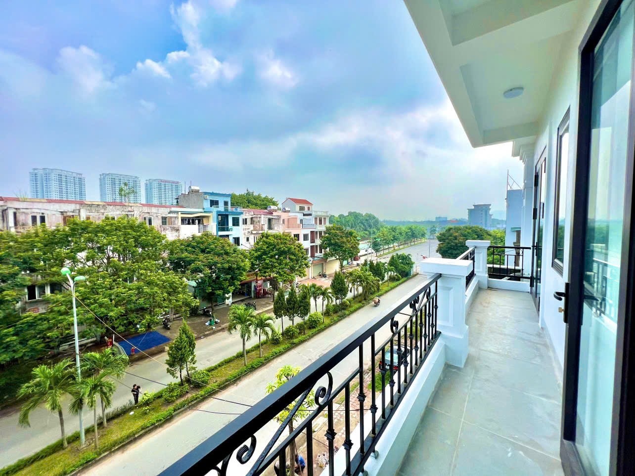 Phòng trọ Studio 35m2 tại GENZ Home Xuân Phương - Nam Từ Liêm - Ban công