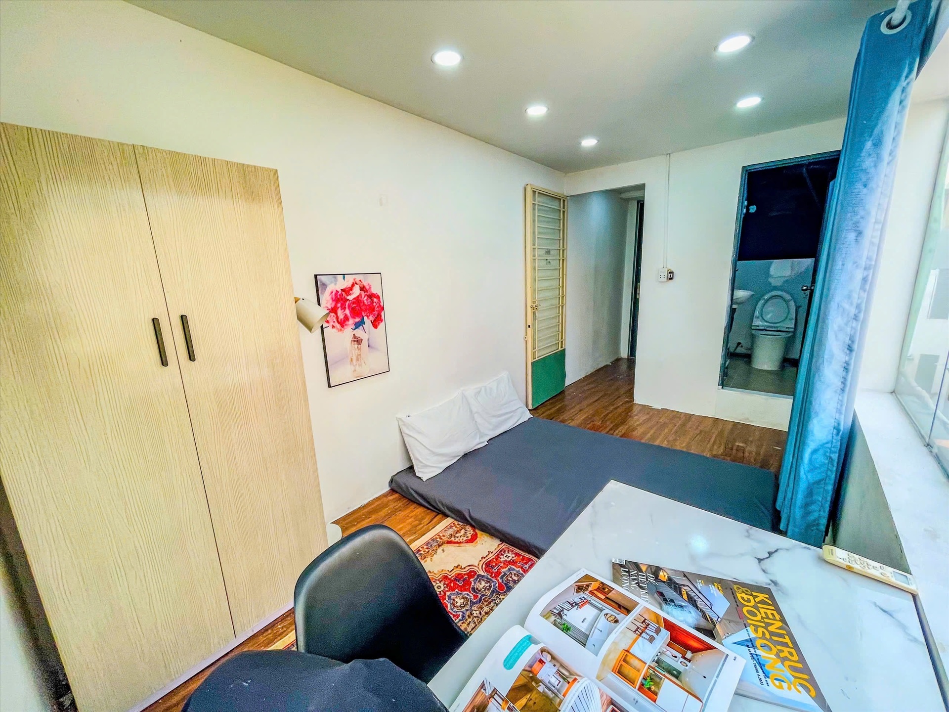Phòng trọ Studio 28m2 tại NM House Phùng Văn Cung - Phú Nhuận - Phòng ngủ